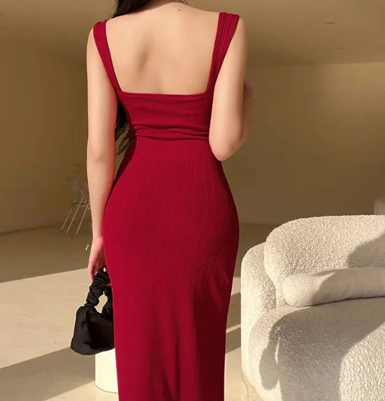 Gentle Lady Basic Style Camisole Dress