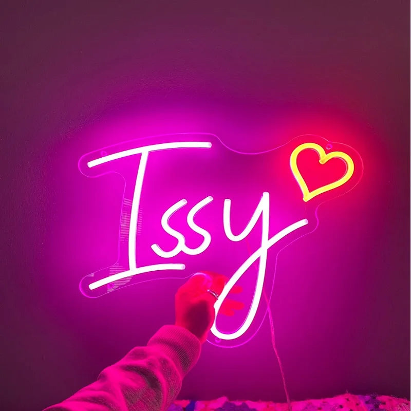 Customize Neon Led Sign Personal LED Neon Lights Sign Name Decor Wedding Bar Salon Led Signs Bedroom Home Wall Decorations