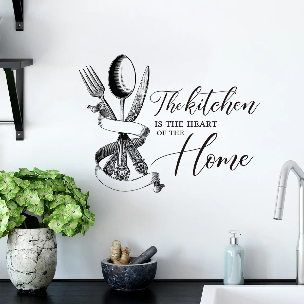 Kitchen Vinyl Tile Wall Stickers For Kitchen Decoration Furniture Sticker Adhesive Wallpaper Room Decor Wall Decal Home Decor